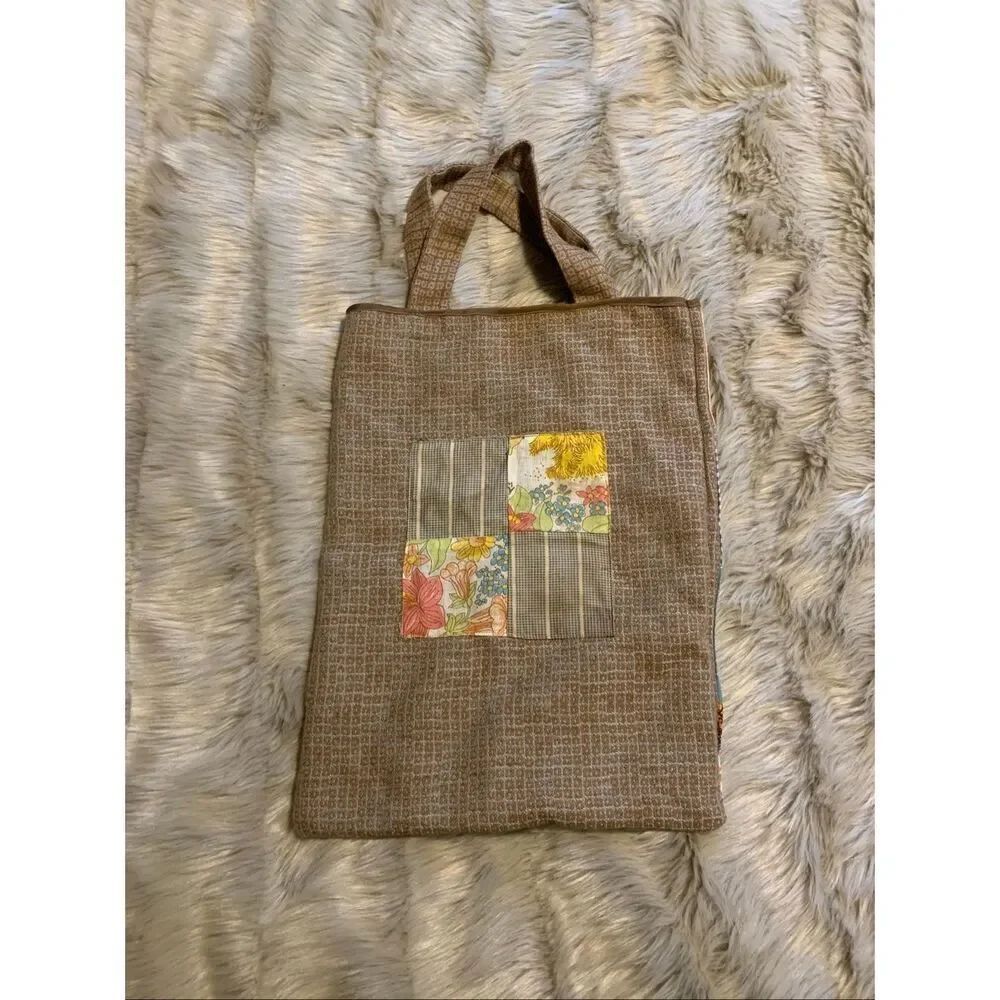 Homemade Patchwork Tote Bag - Picture 2 of 6